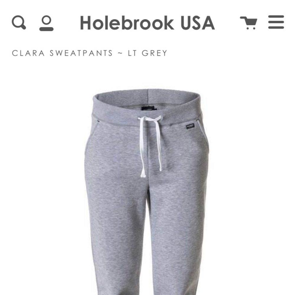 NWT Holebrook Clara Sweatpants light grey